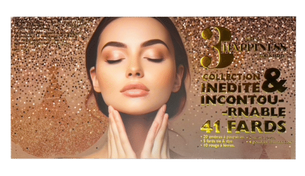 Palette - HAPPINESS 3  NOUVEAUTE 2024, 38,82 g.