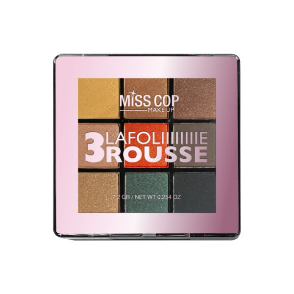 Palette NUANCIER akių šešėlių paletė, 3- Rousse, 7,2 g.